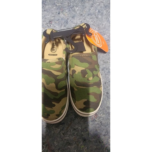 Better Cotton‎ Mass Balance BT WN Cas Slip On Camo Sneakers Size 12 - Picture 1 of 7
